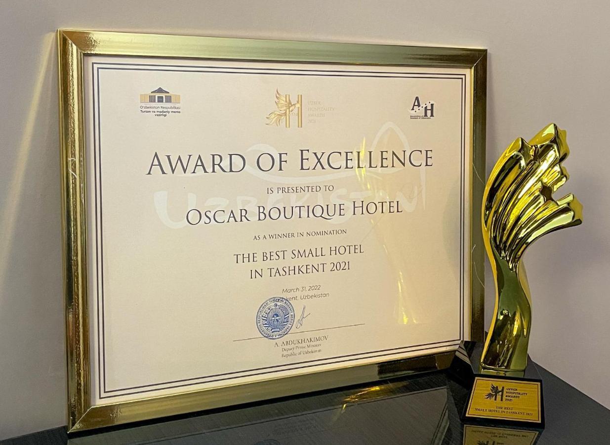 Oscar Boutique Hotel Tasjkent Eksteriør billede